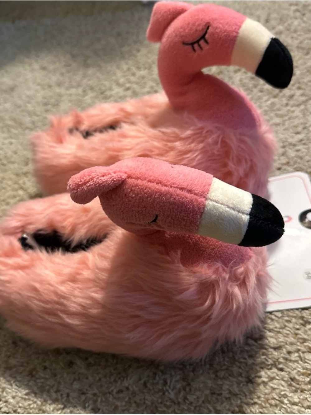 BRAND NEW Women's Pink flamingo slippers